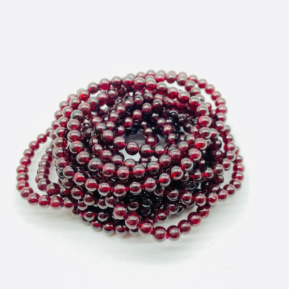 6mm Garnet Bracelets Wholesale -Wholesale Crystals