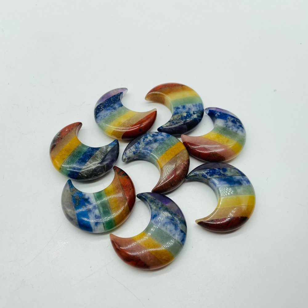 7 Chakra Star Moon Carving Wholesale -Wholesale Crystals