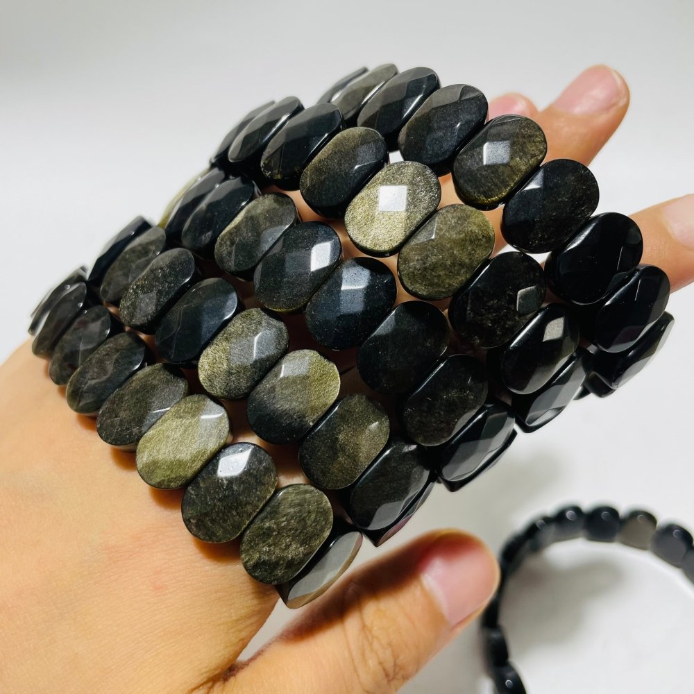 High Quality Gold Sheen Obsidian Bracelet Wholesale -Wholesale Crystals