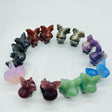 8Types Christmas Moose Carving Crystal Wholesale Lepidolite Pyrite -Wholesale Crystals