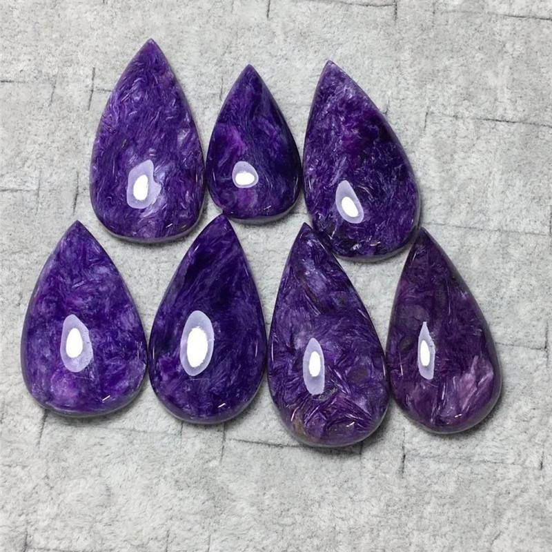 Gem Grade Charoite Drop For Pendant -Wholesale Crystals