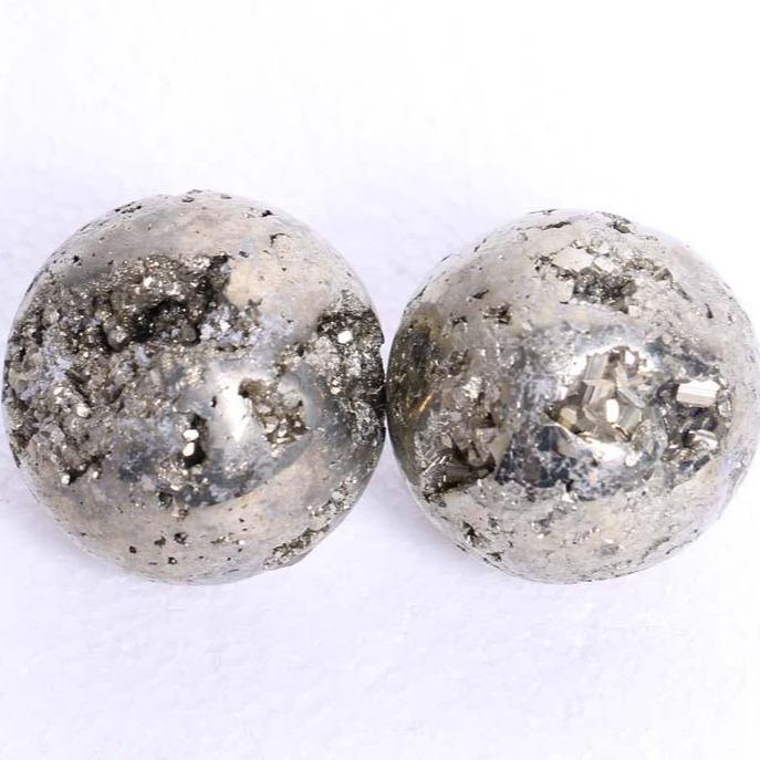 High Quality Pyrite Balls Geode -Wholesale Crystals