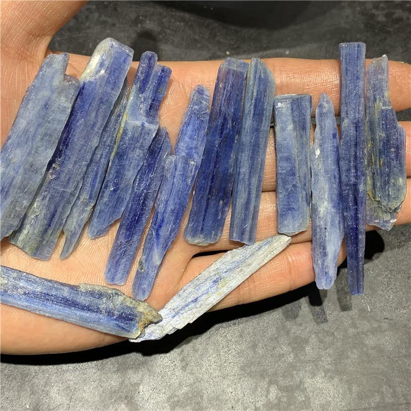 blue kyanite raw rough stones -Wholesale Crystals