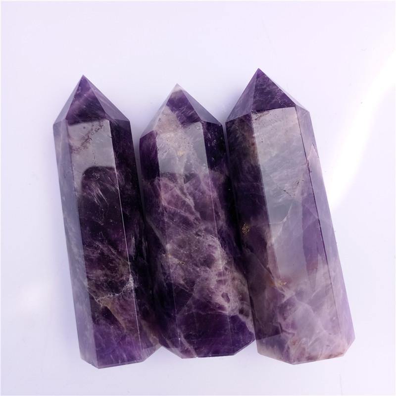 amethyst chevron tower -Wholesale Crystals