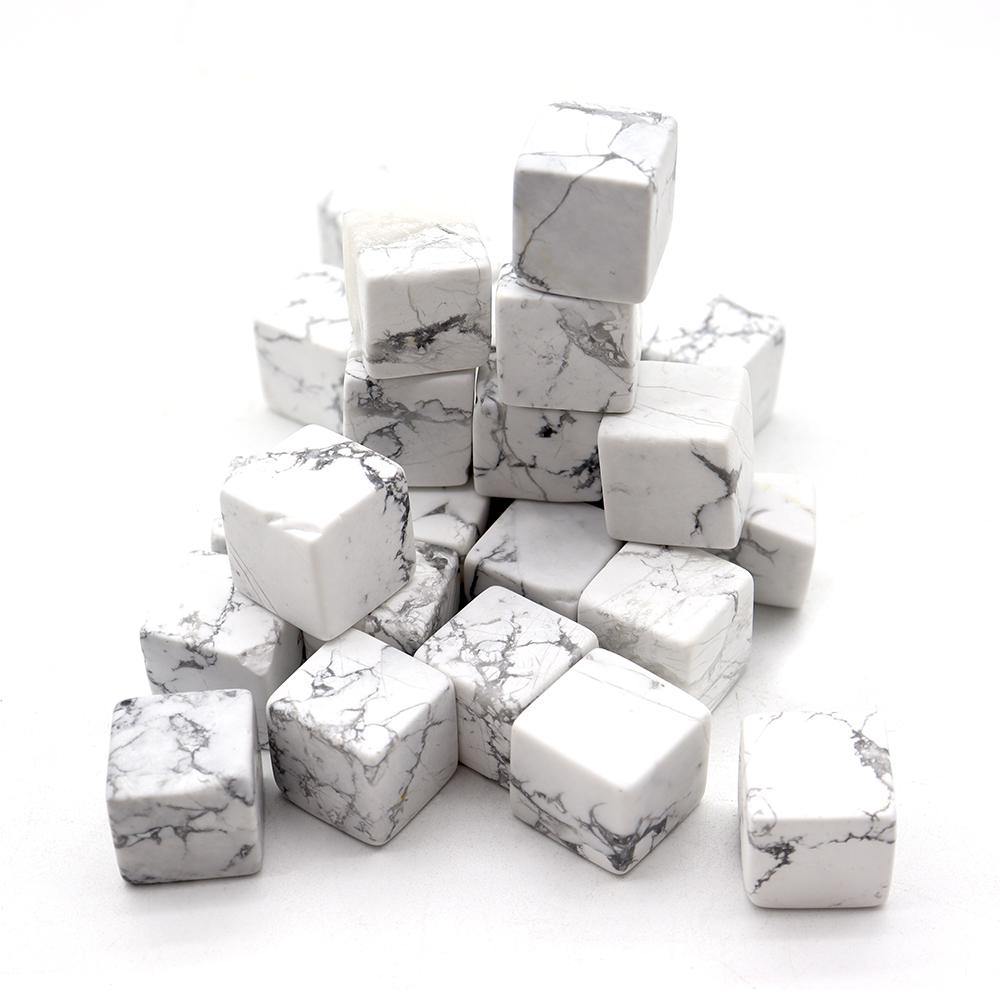 howlite cube -Wholesale Crystals