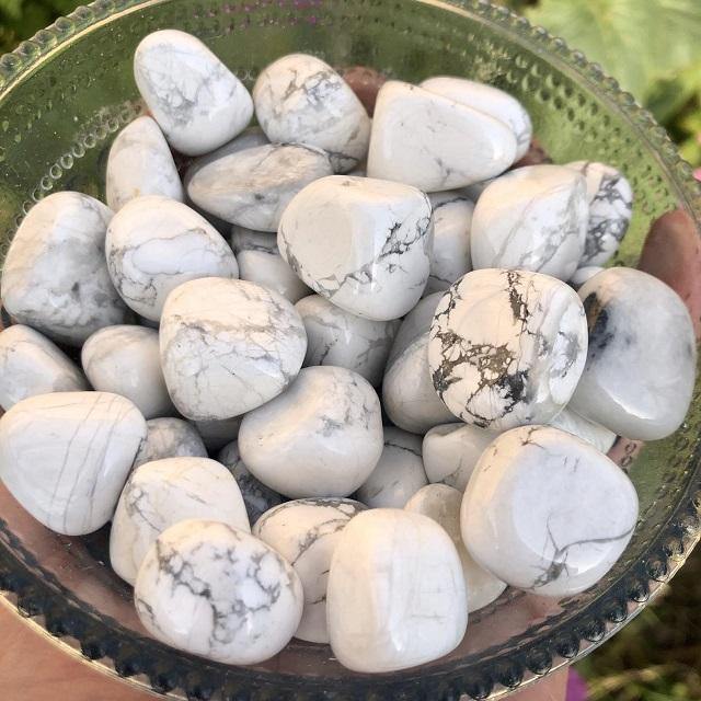 Howlite Tumbled -Wholesale Crystals