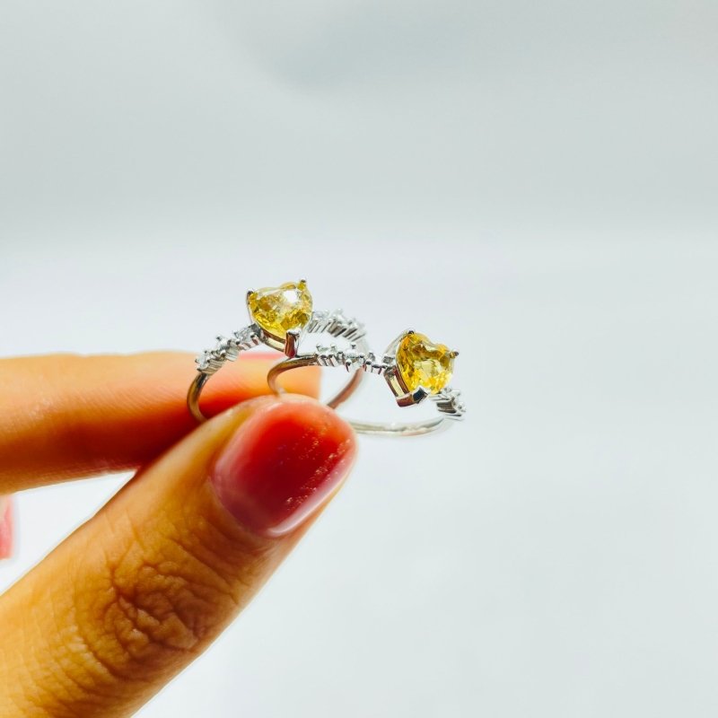 Beautiful Citrine Cut Faceted Ring Wholesale -Wholesale Crystals