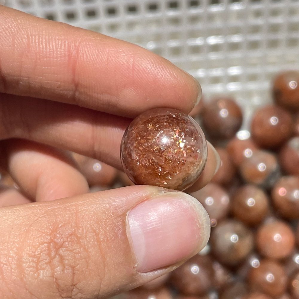 Beautiful High Quality Sunstone Spheres Wholesale -Wholesale Crystals