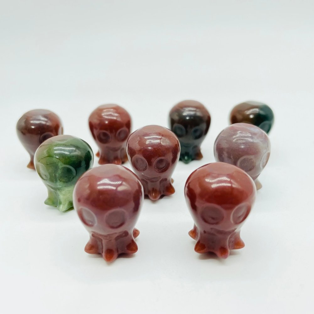 Beautiful Ocean Jasper Octopus Carving Wholesale -Wholesale Crystals