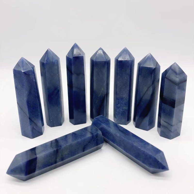 Blue Aventurine Tower Points Wholesale -Wholesale Crystals