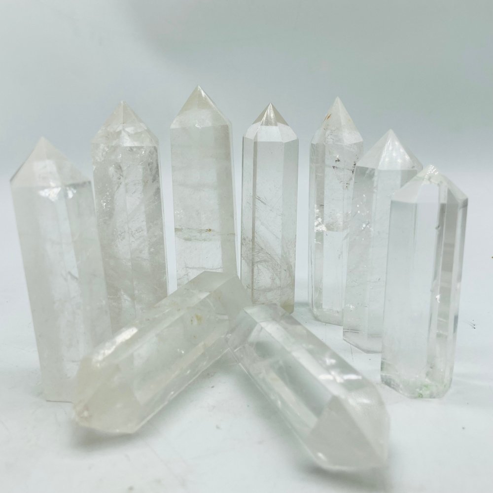 Clear Quartz White Crystal Point Tower Wholesale -Wholesale Crystals