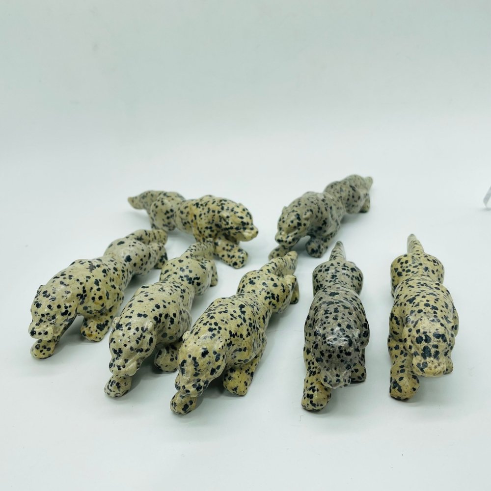 Dalmatian Jaguar Panthera Onca Carving Wholesale -Wholesale Crystals