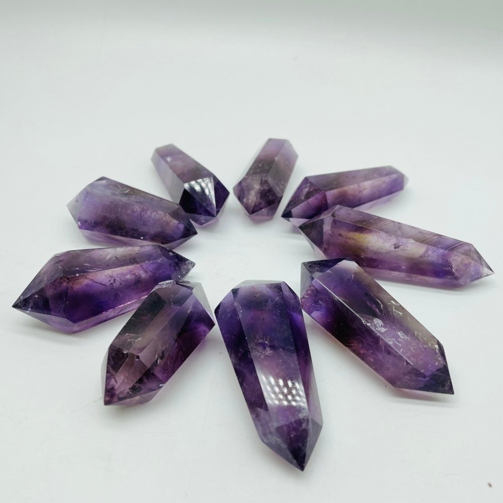 Deep Purple Amethyst Double Point Tower Wholesale -Wholesale Crystals