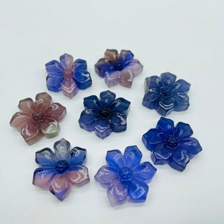 Fluorite Flowers Carving Crystal Wholesale -Wholesale Crystals