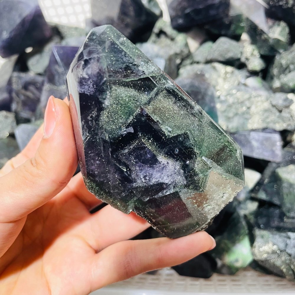 Fluorite Mixed Sparkly Pyrite Freeform Wholesale -Wholesale Crystals