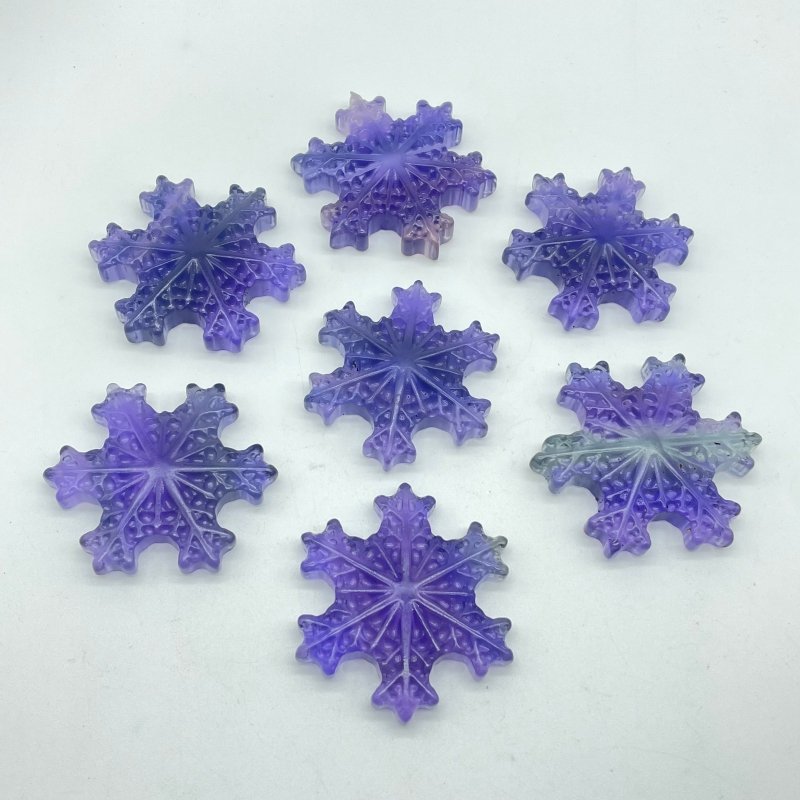 Fluorite Snowflake Carving Wholesale - Wholesale Crystals