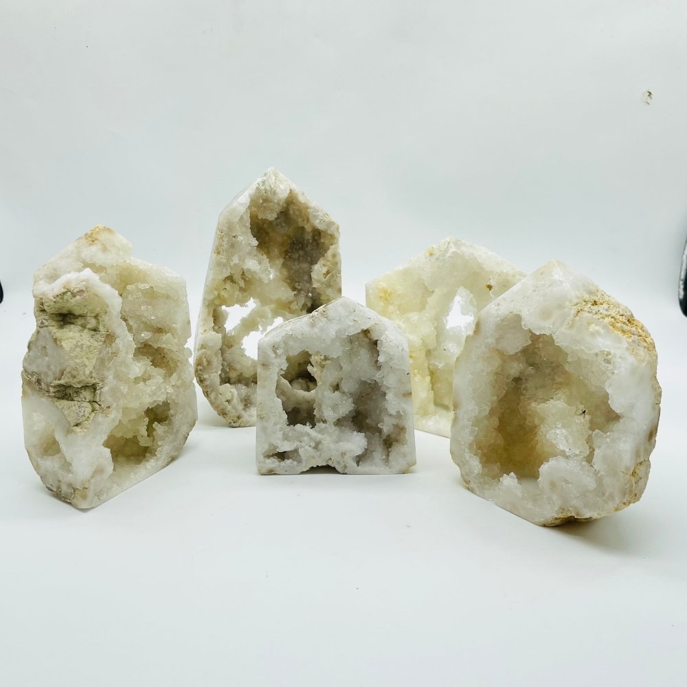 Geode Quartz Druzy Crystal Tower Points Wholesale -Wholesale Crystals