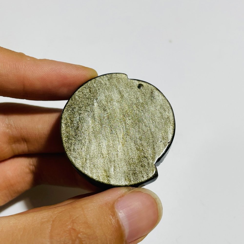 Gold Sheen Obsidian Sun & Moon Carving Wholesale -Wholesale Crystals