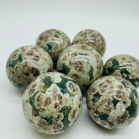 Green Sakura Sphere Ball Wholesale -Wholesale Crystals