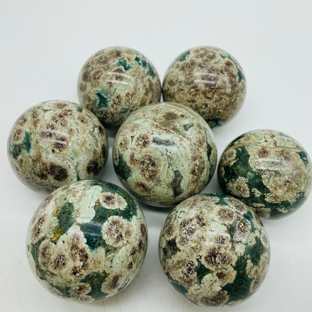 Green Sakura Sphere Ball Wholesale -Wholesale Crystals