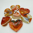 High Quality Carnelian Heart Bowl Shallow Bowl Wholesale -Wholesale Crystals