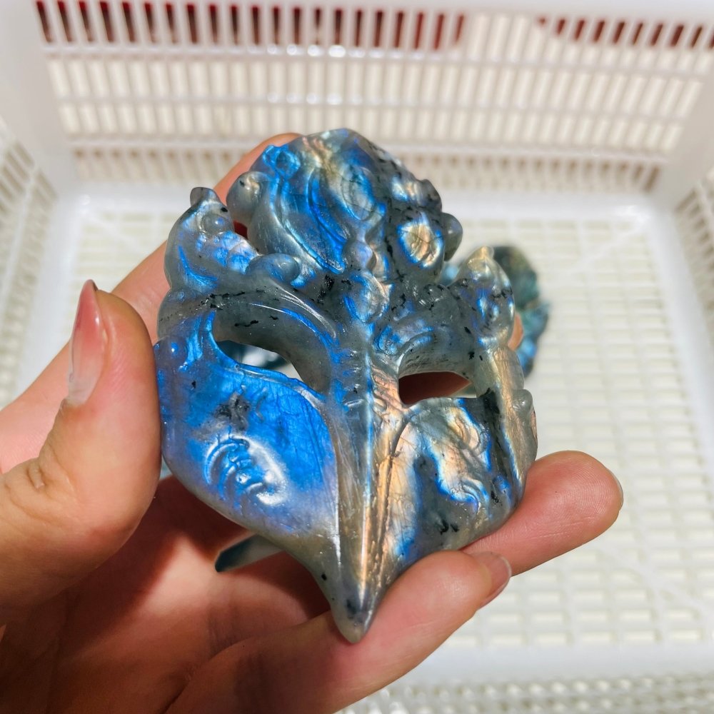 High Quality Labradorite Masquerade Masks Carving Wholesale -Wholesale Crystals