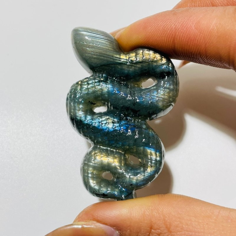 High Quality Labradorite Snake Carving Crystal Wholesale -Wholesale Crystals