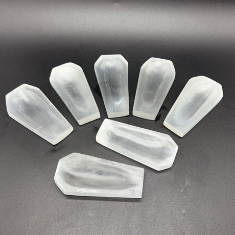 High Quality Selenite Coffin Shallow Bowl Carving Wholesale -Wholesale Crystals