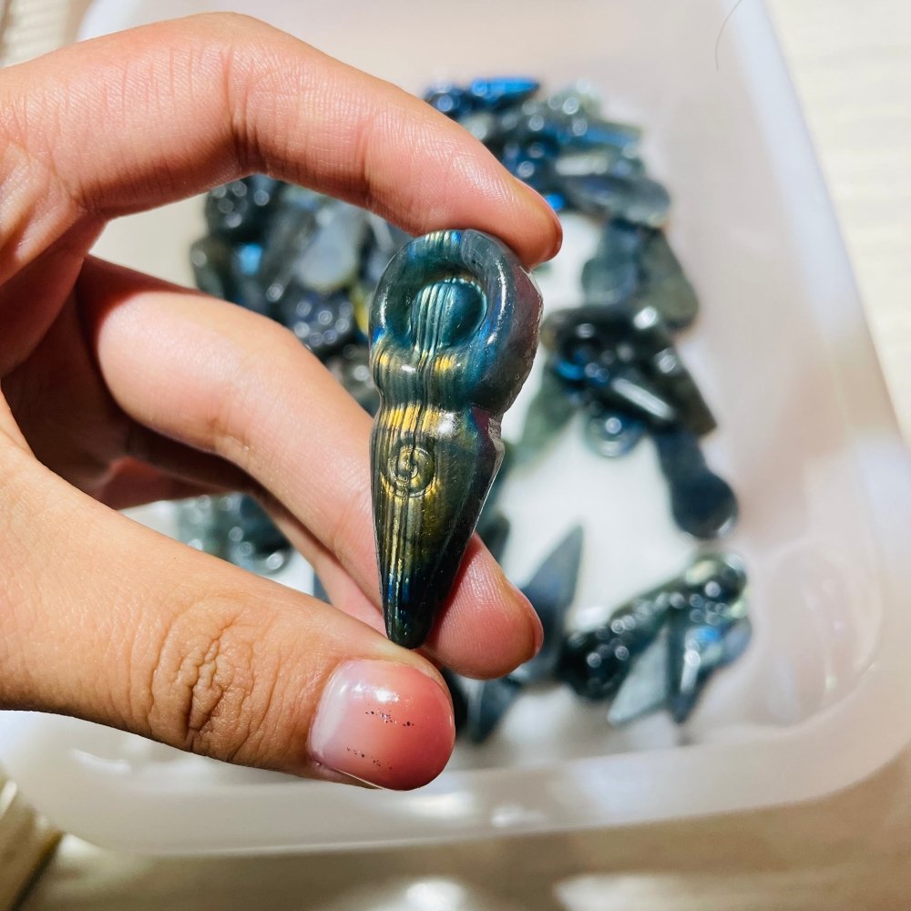 Labradorite Spiral Goddess Carving Wholesale -Wholesale Crystals