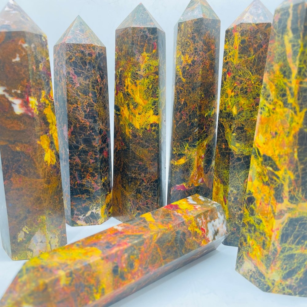 Large Realgar Stone Tower Point Wholesale -Wholesale Crystals
