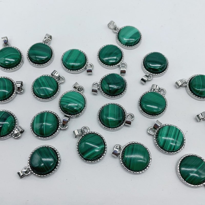 Malachite Round Pendant Crystal Wholesale -Wholesale Crystals