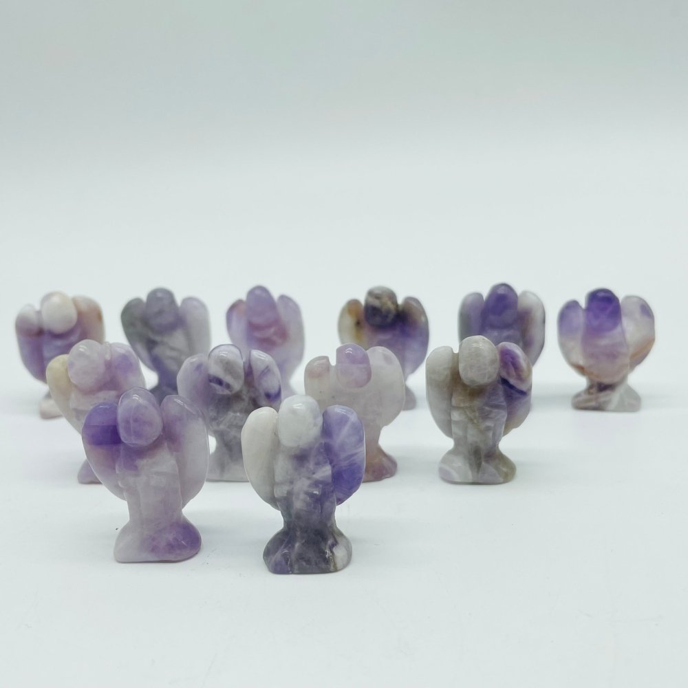 Mini Chevron Amethyst Angel Carving Wholesale -Wholesale Crystals