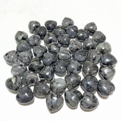 Mini Larvikite Heart DIY Pendant Wholesale -Wholesale Crystals
