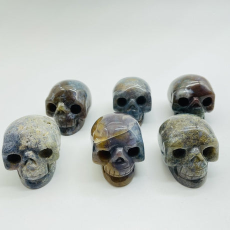 Moss Jade Skull Wholesale -Wholesale Crystals