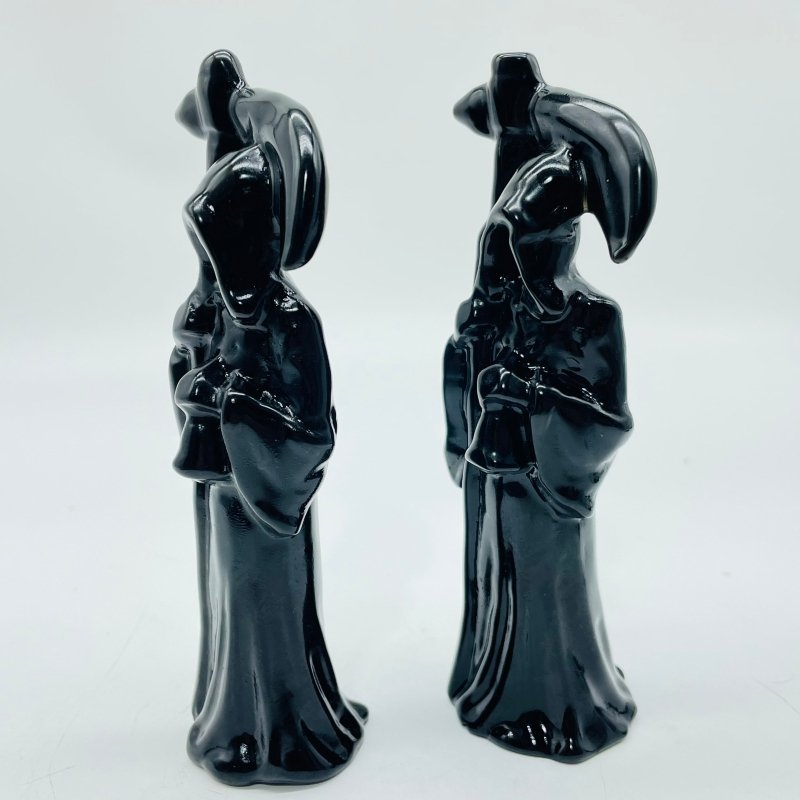 Obsidian Grim Reaper Sickle Carving Wholesale -Wholesale Crystals