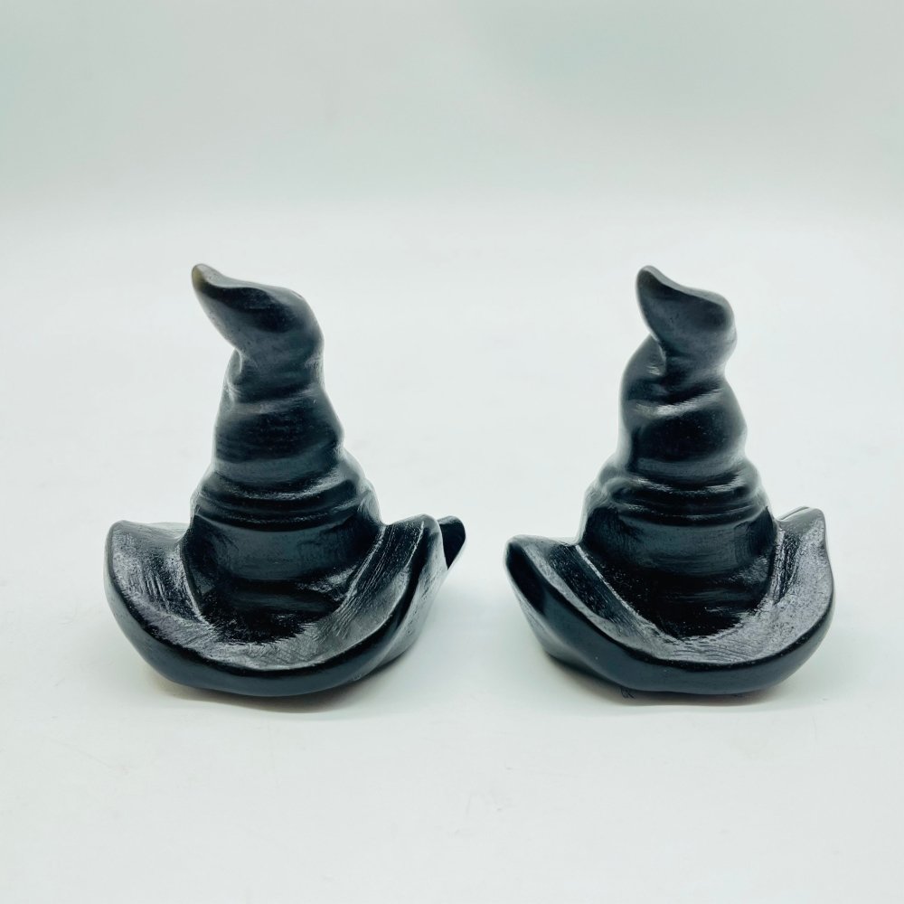 Obsidian Wizard Hat Carving Wholesale -Wholesale Crystals