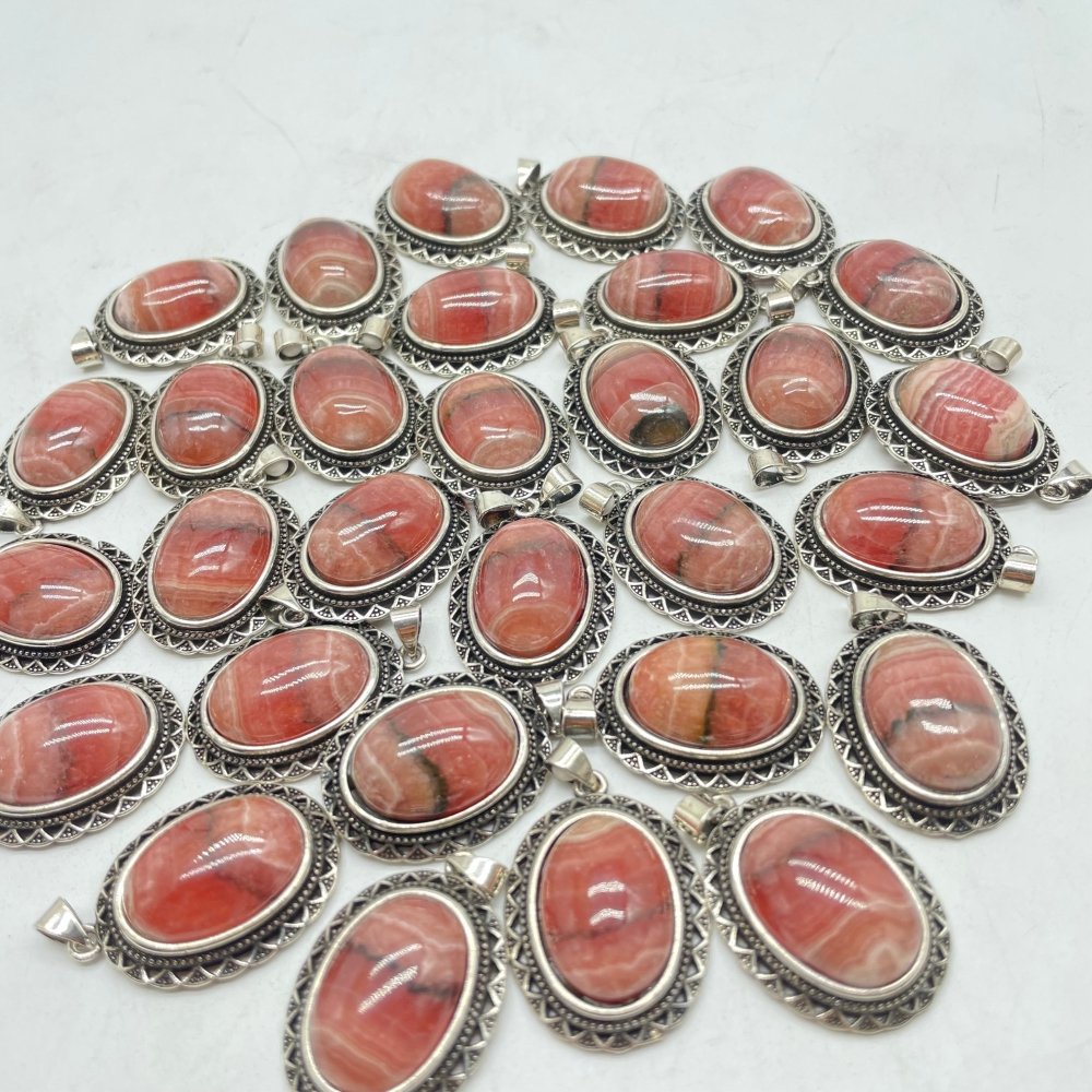 Pink Rhodochrosite Pendant Crystal Wholesale -Wholesale Crystals