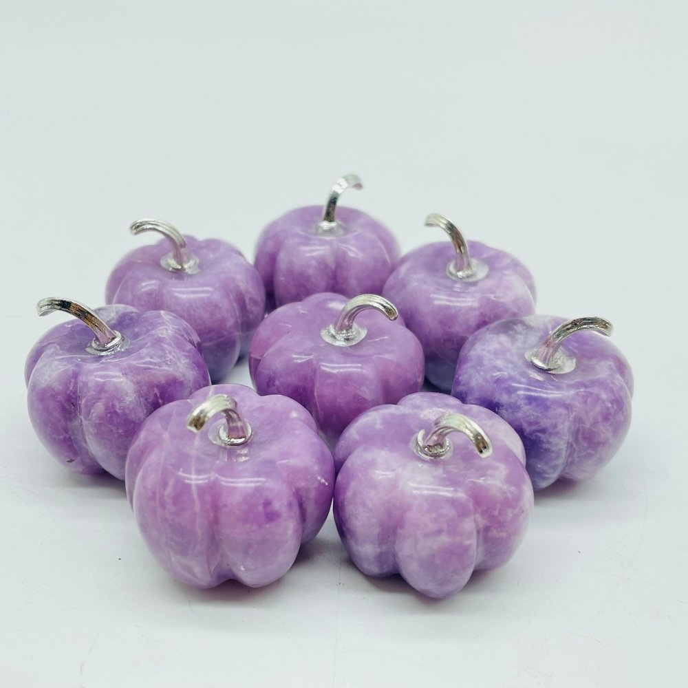 Pumpkin Lepidolite Halloween Carving Wholesale -Wholesale Crystals