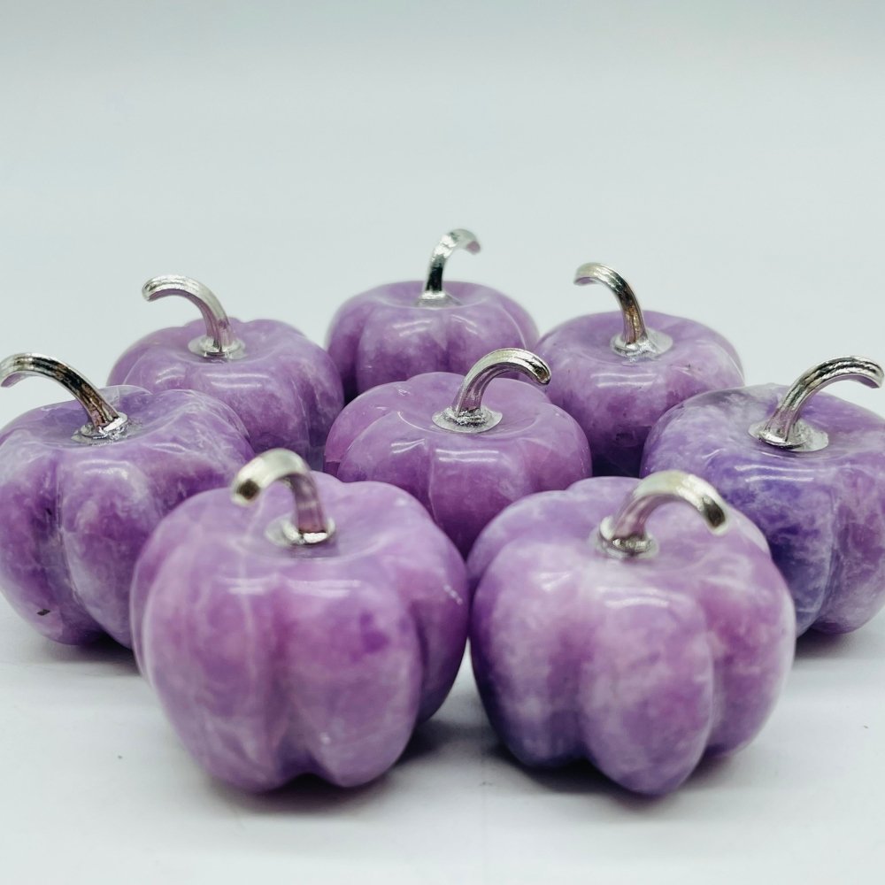 Pumpkin Lepidolite Halloween Carving Wholesale -Wholesale Crystals