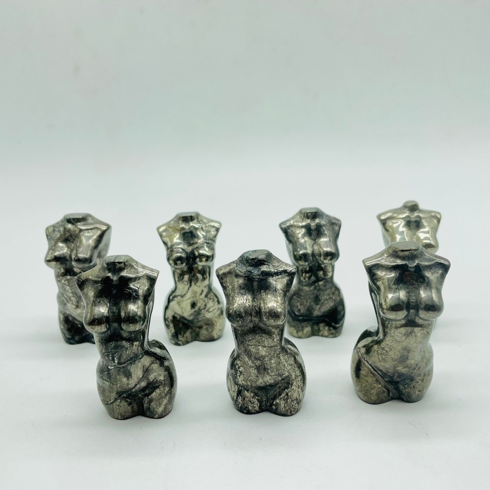 Pyrite Goddess Carved Wholesale -Wholesale Crystals