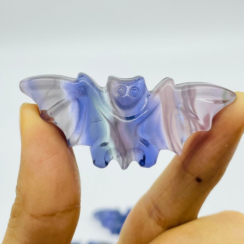 Rainbow Fluorite Bat Carving Wholesale -Wholesale Crystals