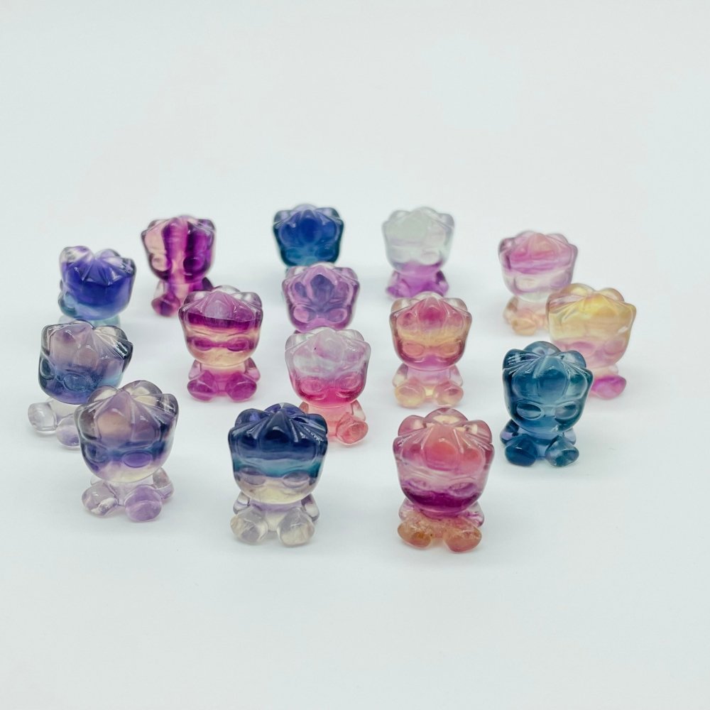 Rainbow Fluorite Groot Carving Wholesale -Wholesale Crystals