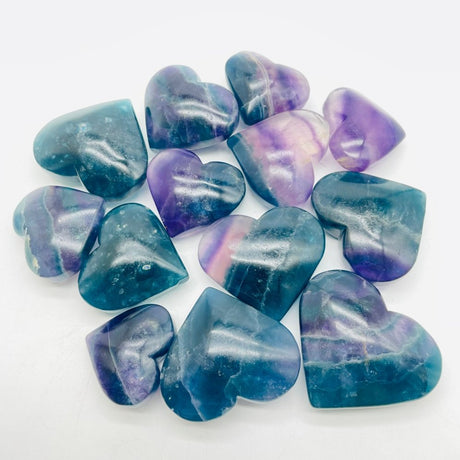 Rainbow Fluorite Heart Wholesale -Wholesale Crystals