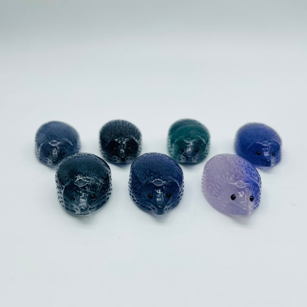 Rainbow Fluorite Hedgehog High Quality Carving Wholesale -Wholesale Crystals