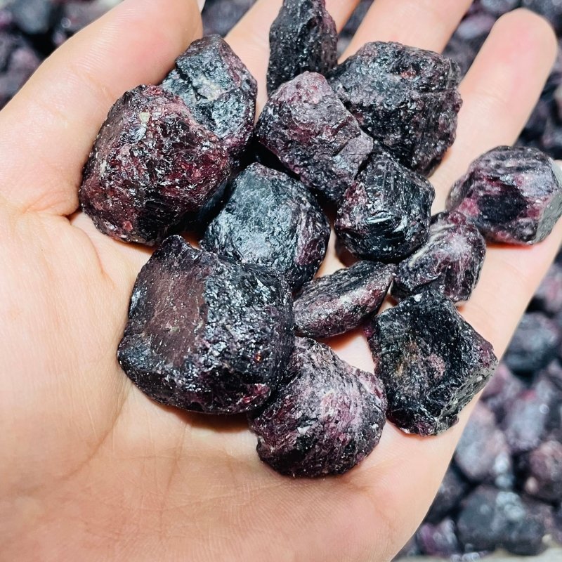Red Garnet Raw Stone Wholesale -Wholesale Crystals