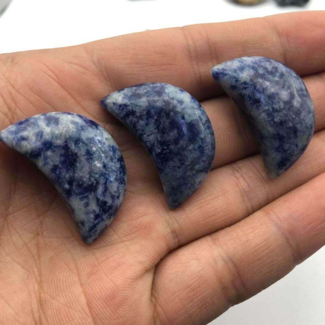 Sodalite Shaped Stars&Moon Crystal Healing Stone -Wholesale Crystals