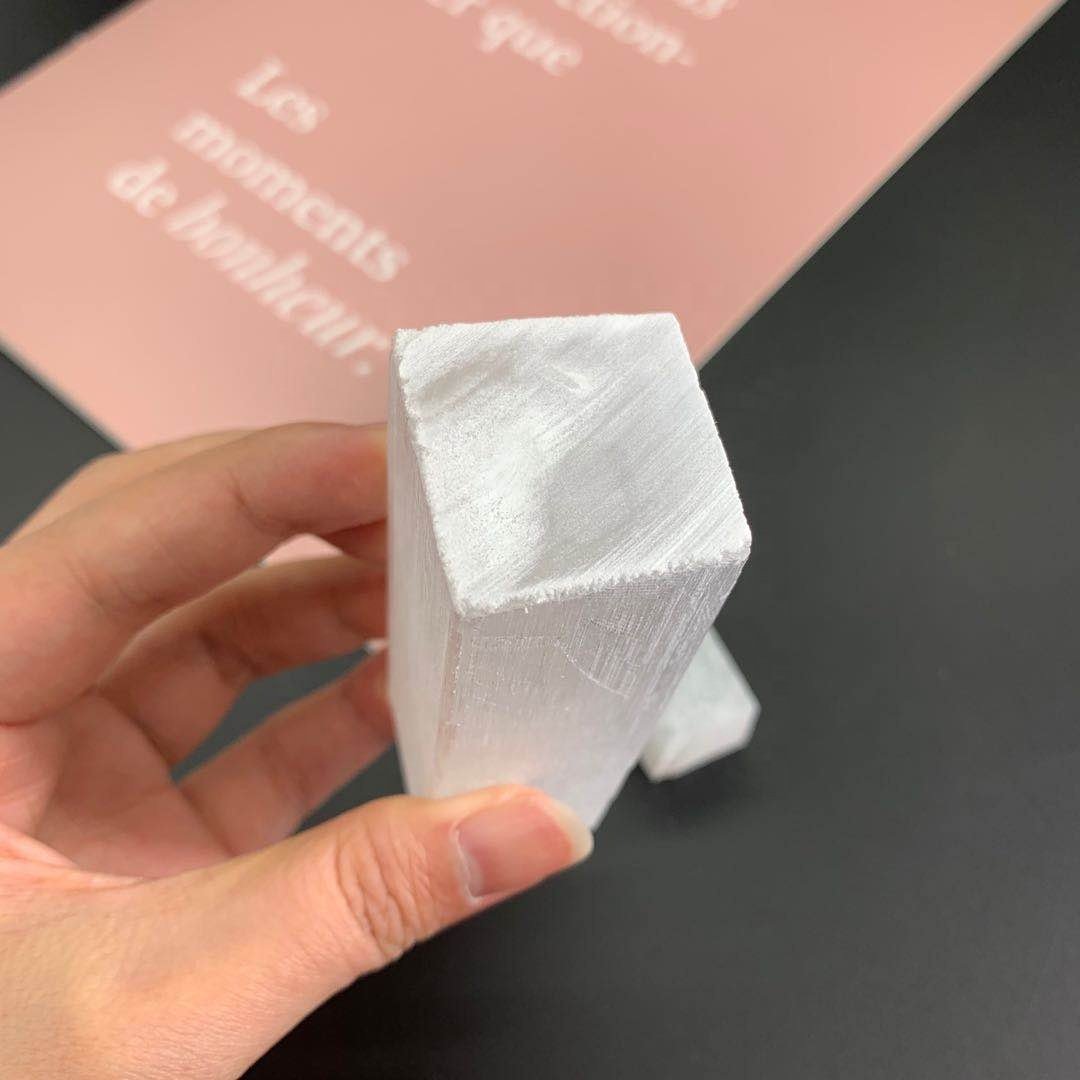 Square Raw Selenite Wand -Wholesale Crystals