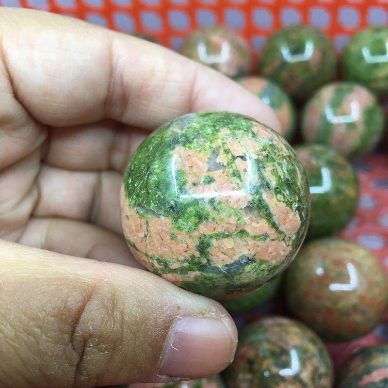 Wholesale Natural Unakite Crystal Ball -Wholesale Crystals