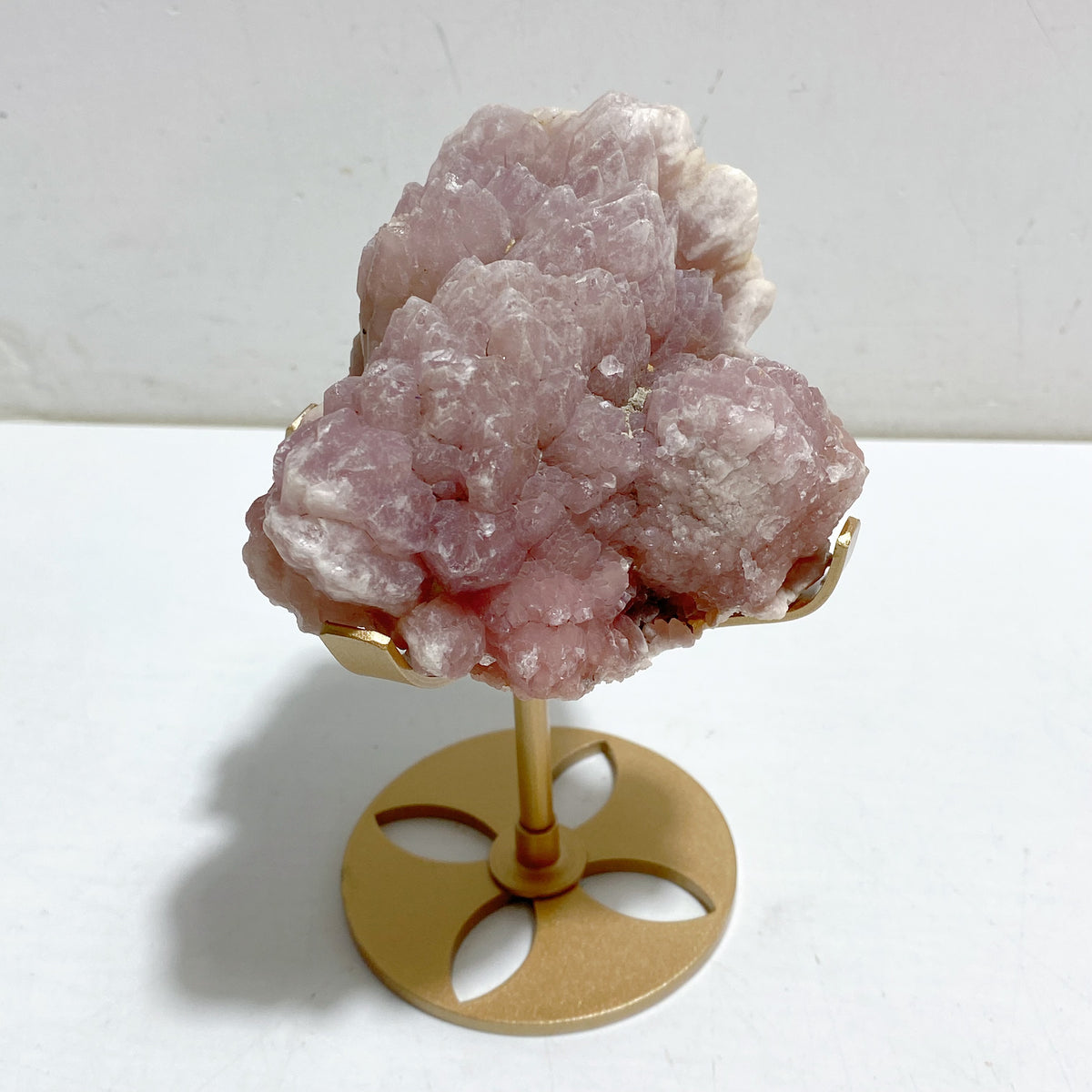4 Pieces Raw Stilbite Specimen With Stand #5