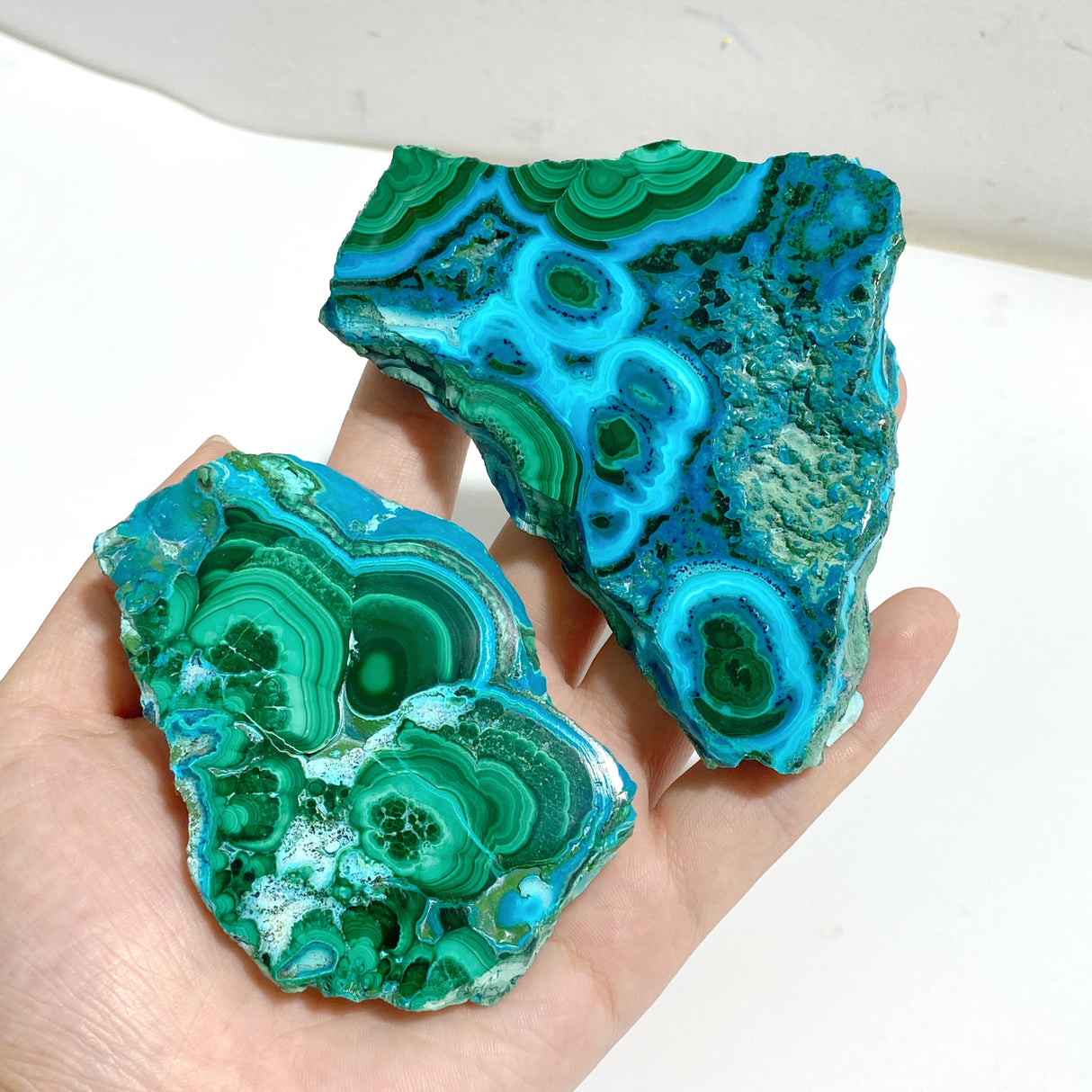 8 Pieces High Quality Beautiful Chrysocolla Mixed Malachite Specimen #9